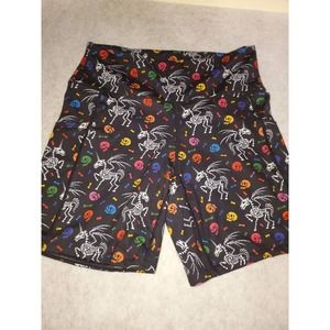 CVG 7" Large Mythical Unicorn Skeleton Shorts